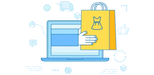 E-Commerce for Woman's rental clothing