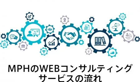 WEBコンサルティングサービスの流れ