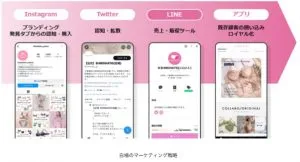 LINE活用事例_白鳩