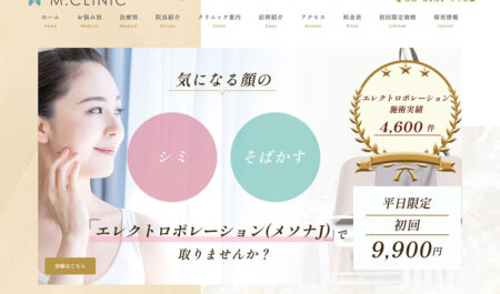 【美容皮膚科】ターゲットを絞った広告・SEO・キャンペーン戦略で、昨対比売上161%・客単価約9,000円UPを達成